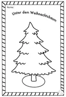 Vorschau - Arbeitsblätter - Kunst Weihnachten, Figuren malen und lesen - Seite 2