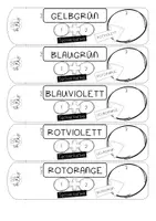 Vorschau - Unterrichtsreihen - Farbfächer (Farbtheorie, Farblehre, Kunst) - Seite 1