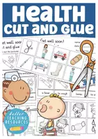 Vista previa - Hojas de trabajo - health and diseases cut and glue hojas de trabajo inglés - Portada