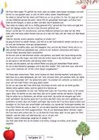Vorschau - Arbeitsblätter - Winterliches Märchen zum Hörverstehen: Frau Holle + Fehler finden - Seite 2