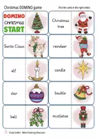 Vorschau - Spiele - Christmas domino Englisch - Seite 1