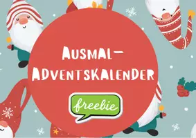 Vorschau - Arbeitsblätter - Ausmal-Adventskalender für die Grundschule - Deckblatt