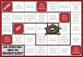 Vorschau - Arbeitsblätter - Die Adventszeit - Plauderbrettspiel - Seite 1