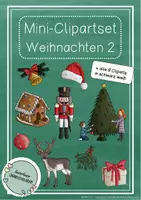 Vorschau - selbst erstellte Cliparts/Grafiken - Mini - Clipartset Weihnachten 2 (privat & kommerziell) - Deckblatt