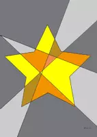 Vorschau - Mal- und Bastelvorlagen - Kunst: Malvorlagen/Ausmalbilder "Winter + Weihnachten" (Formen/ Muster) - Seite 1