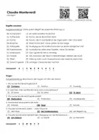 Vorschau - Arbeitsblätter - Claudio Monteverdi (Infotext und Übungen) - Seite 2