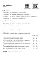 Vorschau - Arbeitsblätter - Igor Stravinsky (Infotext und Übungen) - Seite 1