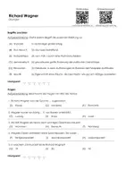 Vorschau - Arbeitsblätter - Richard Wagner (Infotext und Übungen) - Seite 1