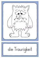 Vorschau - Bildkarten - Farbenmonster Bildkarten Gefühle - Seite 2