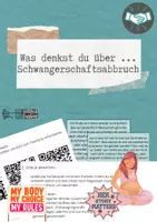 Vorschau - Arbeitsblätter - Was denkst du über ... Schwangerschaftsabbruch? - Deckblatt