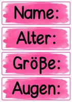 Vorschau - Arbeitsblätter - Wichtelmaterial - Weihnachtliche Steckbriefe (Klasse 2-4) - Seite 2
