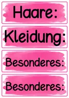 Vorschau - Arbeitsblätter - Wichtelmaterial - Weihnachtliche Steckbriefe (Klasse 2-4) - Seite 3