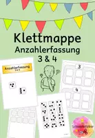 Vorschau - Fördermaterial/Inklusion - Materialpaket, Anzahlerfassung, Simultanerfassung, Menge-Zahl-Zuordnung, TEAACH - Seite 1