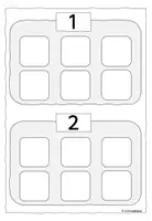 Vorschau - Fördermaterial/Inklusion - Klettmappe, Menge-Zahl-Zuordnung, ZR 2, Simultanerfassung, Anzahlerfassung, TEACCH - Seite 3
