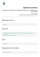 Vorschau - Audio-Dateien - Buchstaben / Laut Sp Audios für die Buchstabeneinführung - Schreiblehrgang - DaZ / Deutsch - Seite 1