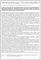 Vorschau - Arbeitsblätter - Verantwortung und Erwachsensein - Seite 1