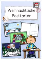 Vorschau - Anderer Materialtyp - Postkarten (Vorlage) - Weihnachten - Seite 1