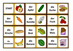 Vorschau - Spiele - Essen und Trinken DOMINO - bunt und schwarz-weiß - Seite 2