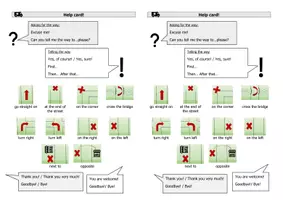 Vorschau - Stundenentwürfe - Giving directions - kooperative speaking activity - Seite 3