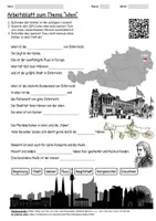 Vorschau - Arbeitsblätter - Lernposter + Arbeitsblatt "Wien" + Onlineübung & MP3 + Mindmap + Infografik - Seite 1