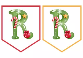 Vorschau - Poster - Wimpelkette "Frohe Weihnachten" & "Merry Christmas" - Seite 2
