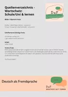 Vorschau - Arbeitsblätter - Materialpaket - Wortschatz (Nomen, Verben, Adjektive) - Seite 3