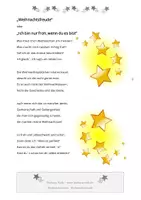 Vorschau - Text - "Weihnachtsfreude" - Advents- und Weihnachtsgedicht - Seite 1