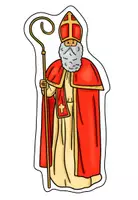 Vorschau - Arbeitsblätter - Nikolaus Arbeitsblätter für Klasse 1 und 2 inklusive Lauschaufgabe, Bastelvorlage und Mini Lesespur - Seite 1
