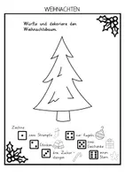 Vorschau - Unterrichtsreihen - Sparpaket Weihnachten – 11 Materialien, Lernumgebungen & Spiele (DaZ & Deutsch / Klasse 1) - Seite 1