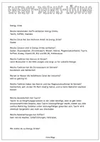 Vorschau - Arbeitsblätter - Was steckt in Energy-Drinks? Youtube-Video + Arbeitsblatt - Seite 2
