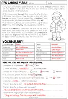 Vorschau - Arbeitsblätter - It's Christmas! - Reading Comprehension (für die 4./5. Schulstufe) - Seite 3