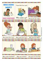 Aperçu - Jeux - daily routines I have who has game English jeu anglais - Page 1