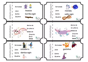 Vista previa - Juegos / Gamificación - CREA HISTORIAS Y PERSONAJES (EUSKERAZ) - página 1
