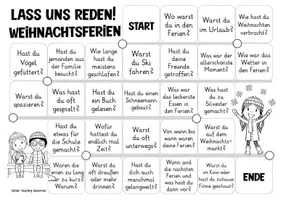 Vista previa - Juegos / Gamificación - Weihnachtsferien Spiel Deutsch / DAZ juego alemán - página 2