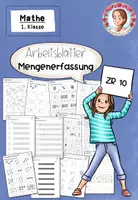 Vorschau - Arbeitsblätter - Mengenerfassung Klasse 1 ZR 10 | Arbeitsblätter Mengen erfassen - Deckblatt