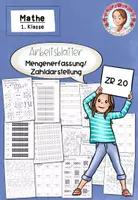 Vorschau - Arbeitsblätter - Arbeitsblätter Mengenerfassung Klasse 1 ZR 20 - Deckblatt