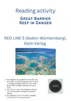 Vorschau - Arbeitsblätter - Great Barrier Reef Arbeitsblatt (Red Line 5) - Deckblatt