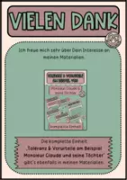 Vorschau - Arbeitsblätter - Freebie: Vorurteile & Toleranz am Beispiel von Monsieur Claude und seine Töchter - Seite 3