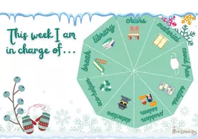 Vista previa - Decoración del aula - Winter Theme Decoration _ Decoración de clase "El invierno" - página 3