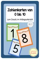 Vorschau - Poster - Zahlenkarten - Deckblatt
