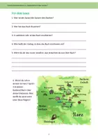 Vorschau - Arbeitsblätter - Unterrichtsmaterialien zum Kinderbuch "Zauberhafte Ferien im Harz - Lilly und Nikolas und die Hexen" - Seite 2