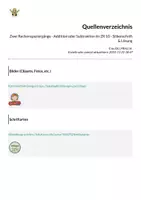 Vorschau - Arbeitsblätter - Zwei Rechenspaziergänge - Addition oder Subtraktion im ZR 10 - Silbenschrift & Lösung - Seite 2