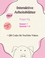Vorschau - Arbeitsblätter - Listening Comprehension - Peppa Pig, mit Video Work - Deckblatt