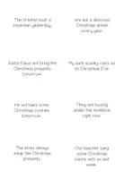 Vorschau - Arbeitsblätter - Christmas Englisch Aufgaben – Satzbau und Wortstellung | Jumbled Sentences Aufgabenkarten 6.–8. Klasse - Seite 2