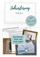 Vorschau - Stundenentwürfe - Bundle Jahreslosung 2023 Religion - Deckblatt