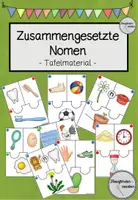 Vorschau - Arbeitsblätter - Zusammengesetzte Nomen - Bundle - Seite 1