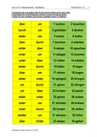 Vorschau - Arbeitsblätter - K1 (un)trennbare Verben Spiel - Deckblatt