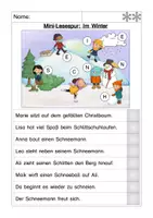 Vorschau - Arbeitsblätter - Lesespuren - Seite 3