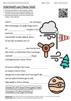 Vorschau - Arbeitsblätter - Lernposter + Arbeitsblatt "Wind" + Onlineübung & MP3 + Mindmap + Infografik - Seite 1