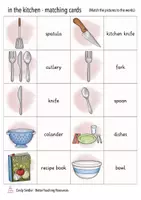 Aperçu - Jeux - cooking and baking / kitchen utensils English jeu anglais - Page 3
